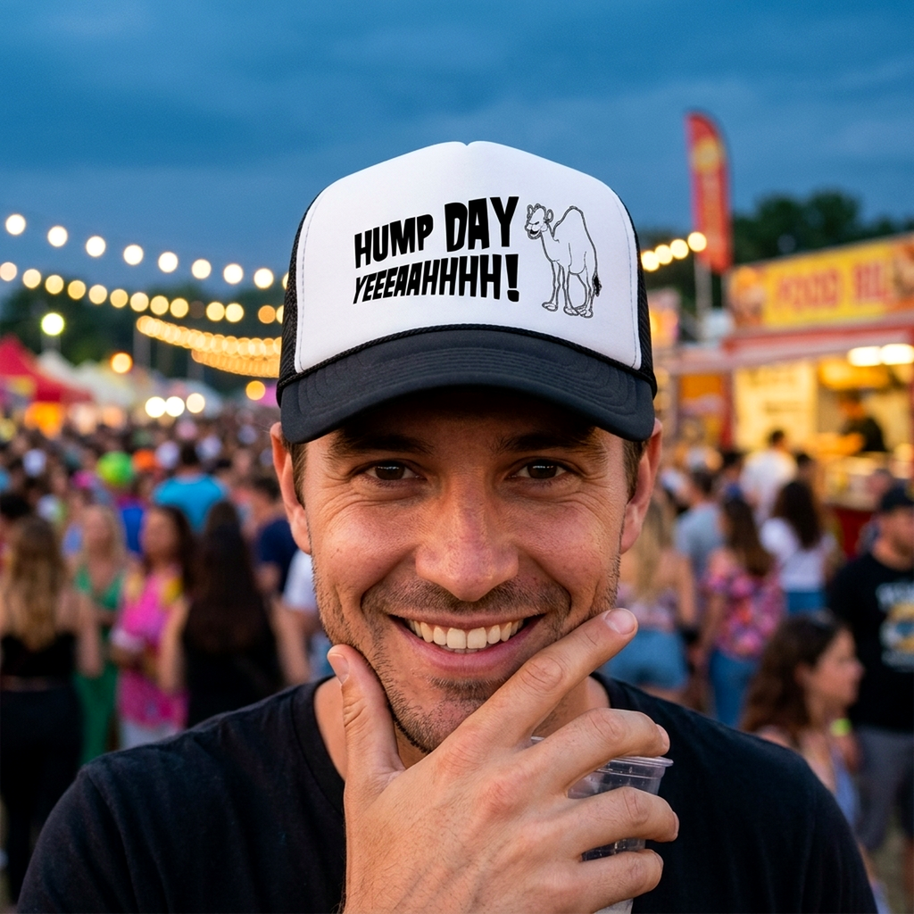 Hump Day Trucker Hat - Mesh Cap
