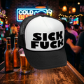Sick F*ck - Trucker Hat - Mesh cap - Five Panel Retro Style TRUCKER Cap