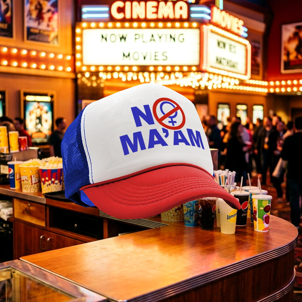 NO MAAM - funny bundy married show - Vintage Retro Style Trucker Cap Hat - Five Panel Retro Style TRUCKER Cap