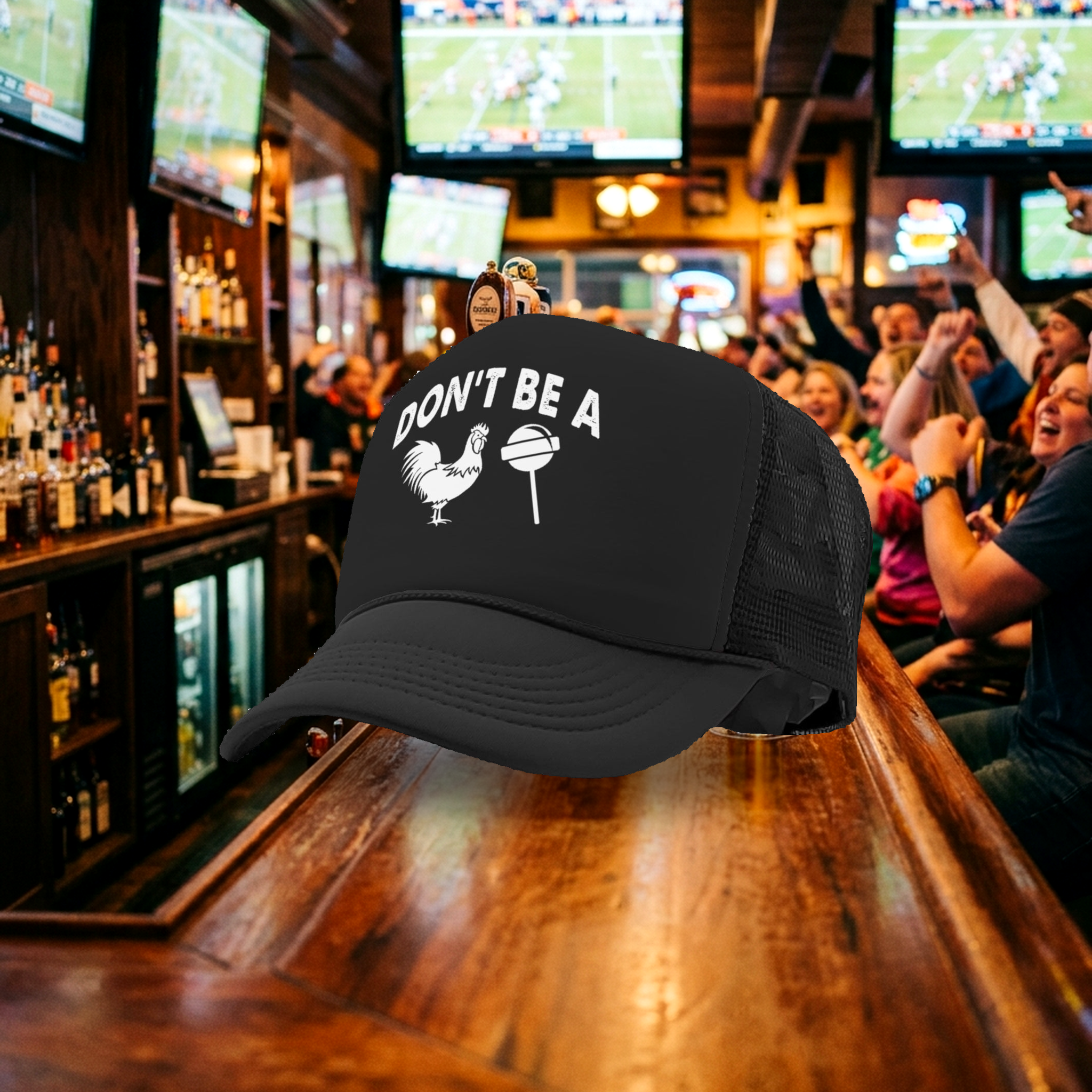 Don't Be a Cock Sucker - Vintage Retro Style Trucker Cap Hat - Five Panel Retro Style TRUCKER Cap
