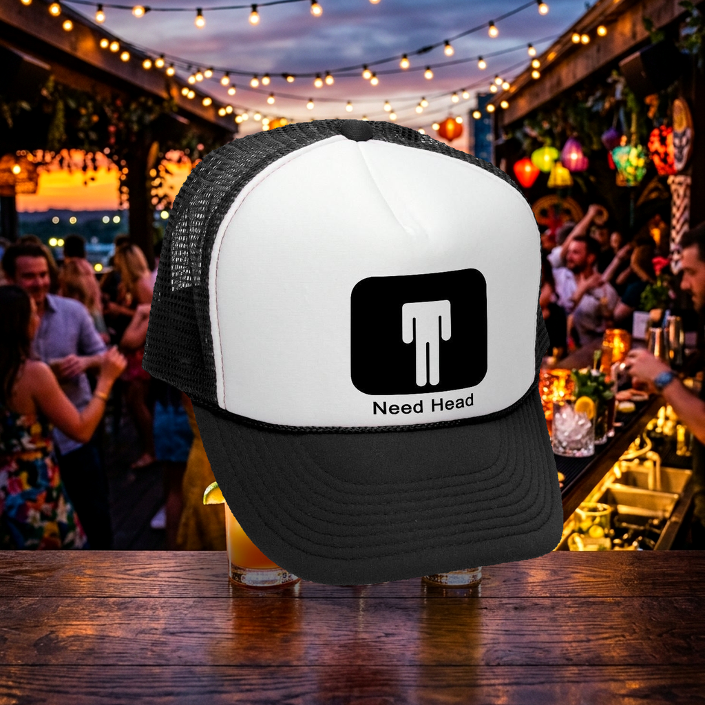 NeedHeadHAT Trucker Hat - Mesh Cap