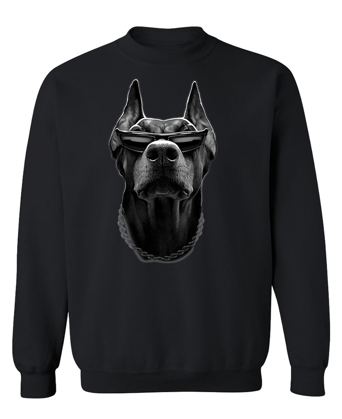 Doberman - Sweatshirt - Black