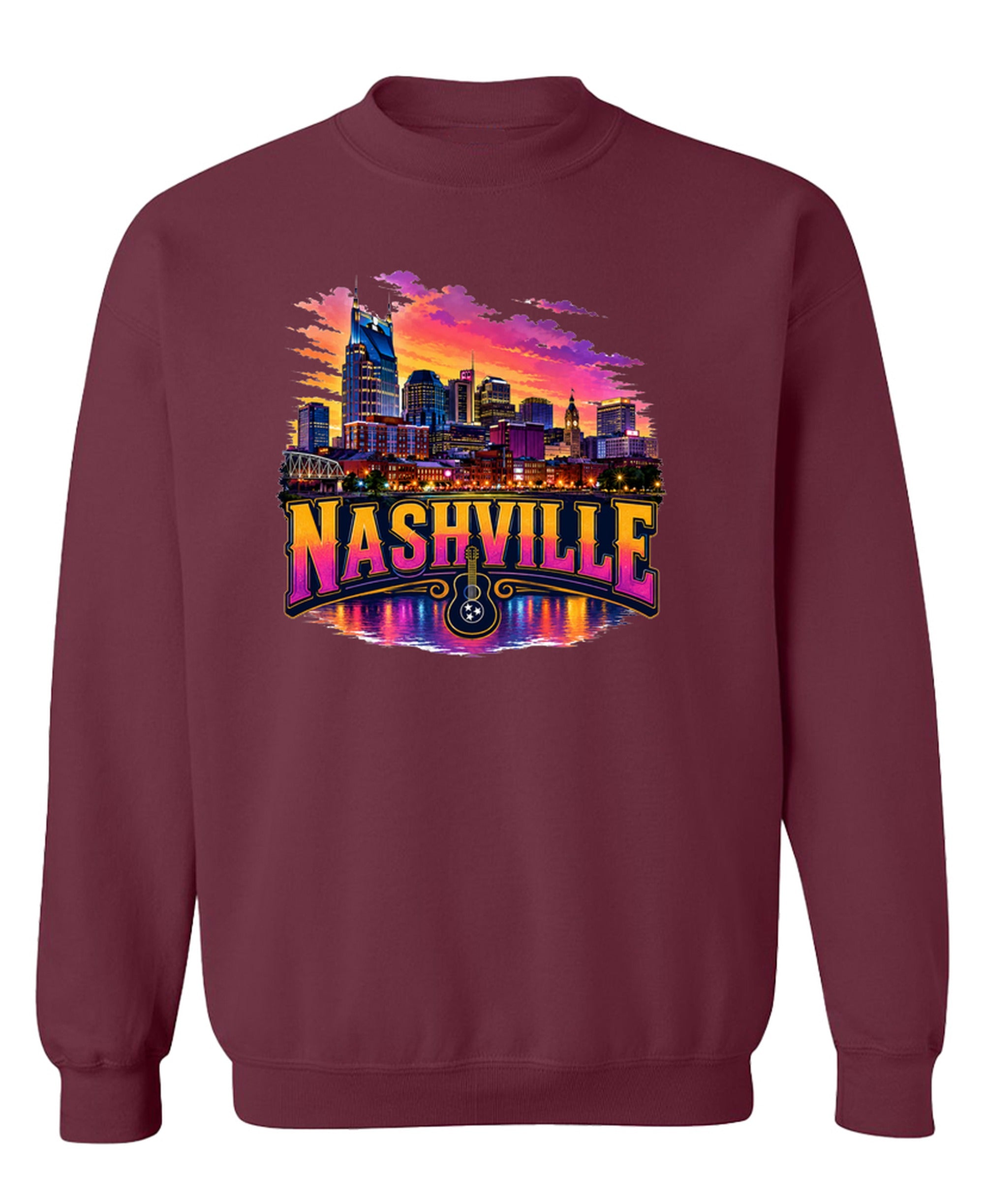 Nashville - Sweatshirt - Maroon