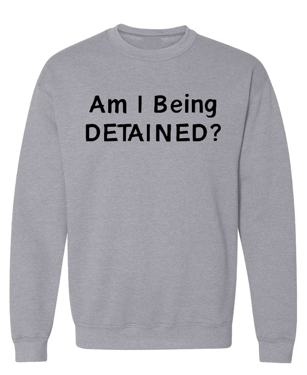 Am I Being Detained - Sweatshirt - Sport Grey