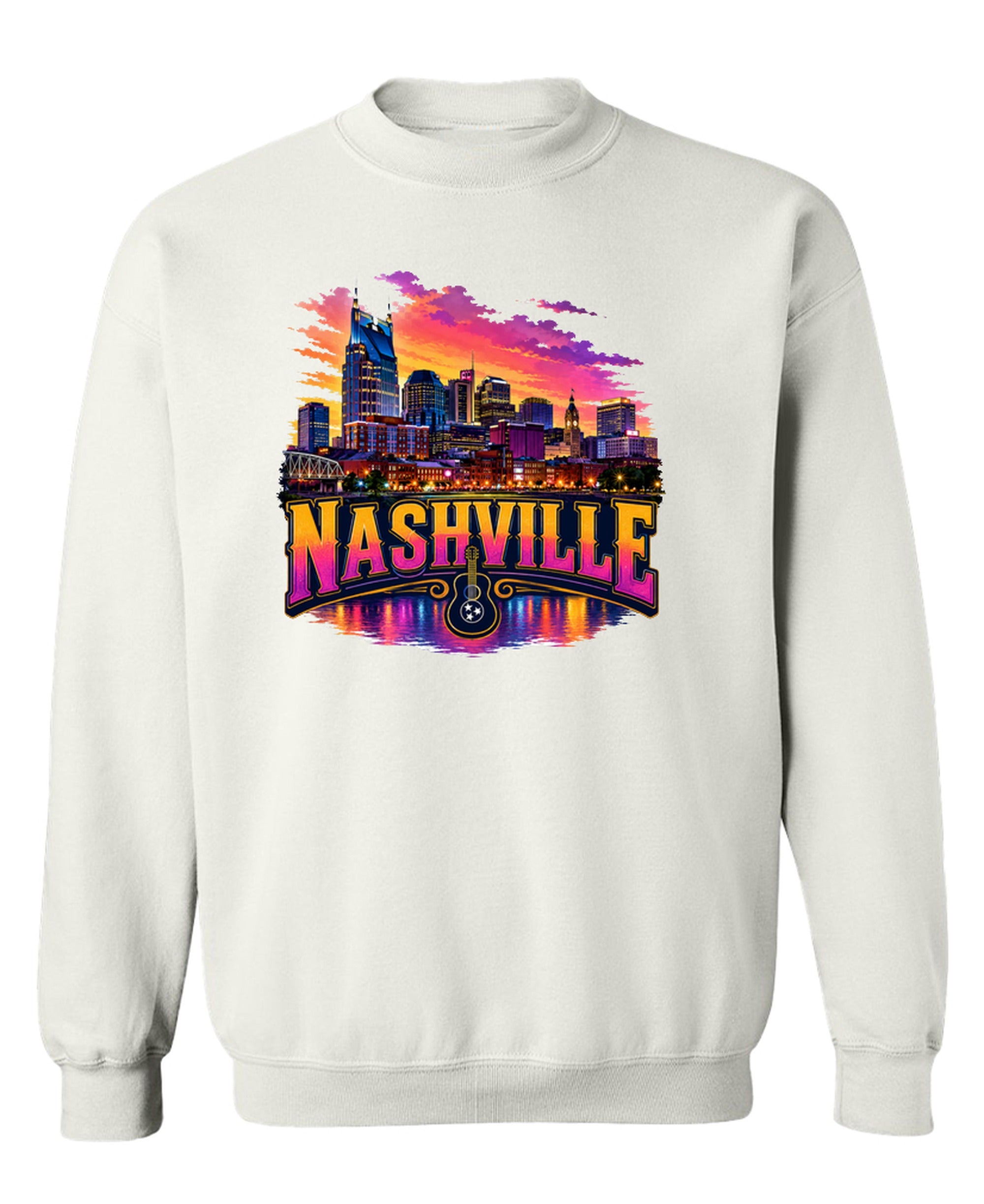 Nashville - Sweatshirt - White