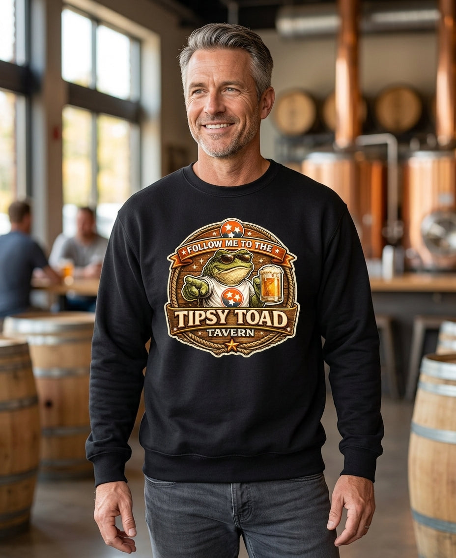 Tavern Crewneck Sweatshirt Country Music Bar Honky Tonk Western Gift Men Women lifestyle
