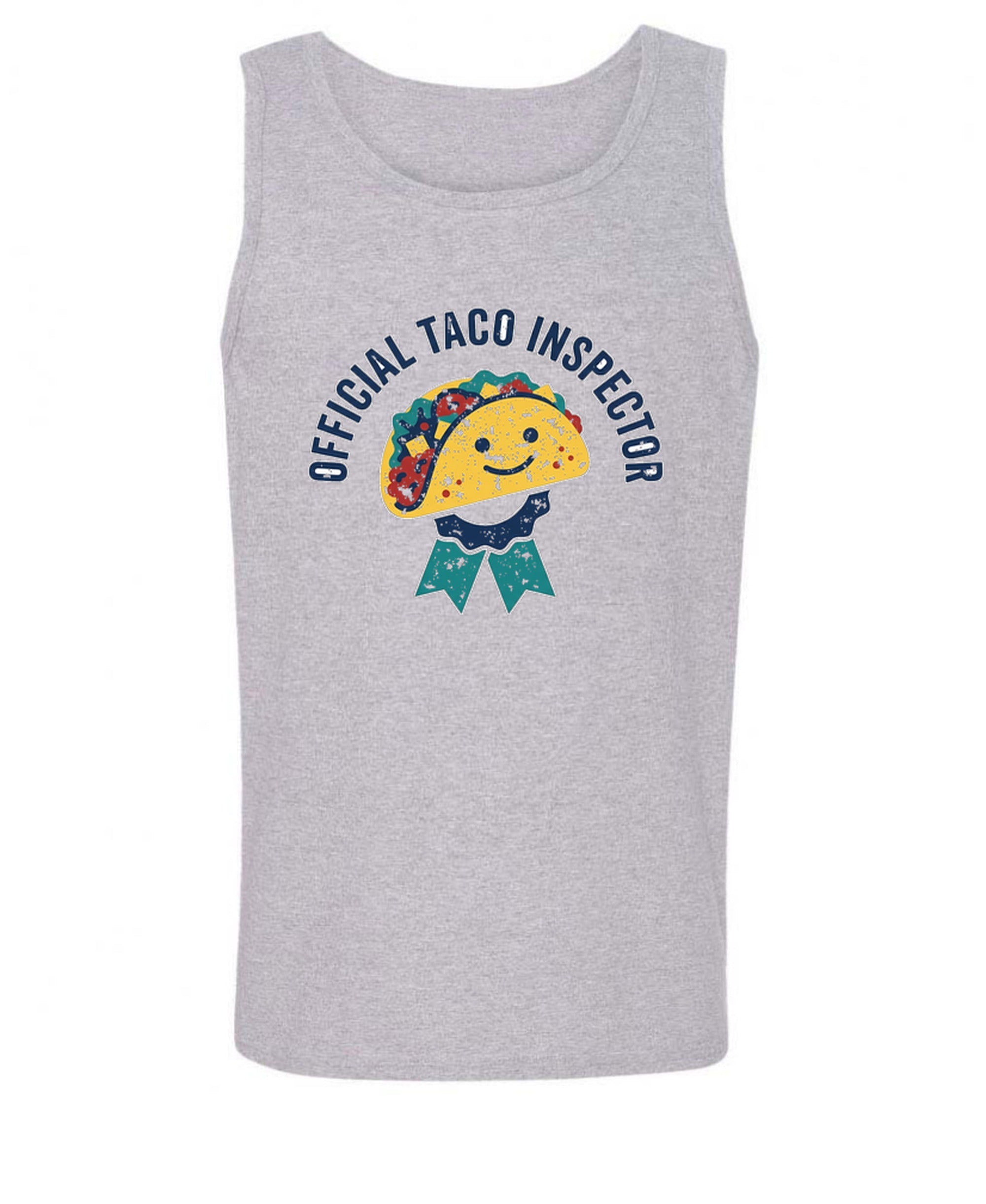 Official Taco Inspector - Tank Top - Sport Grey