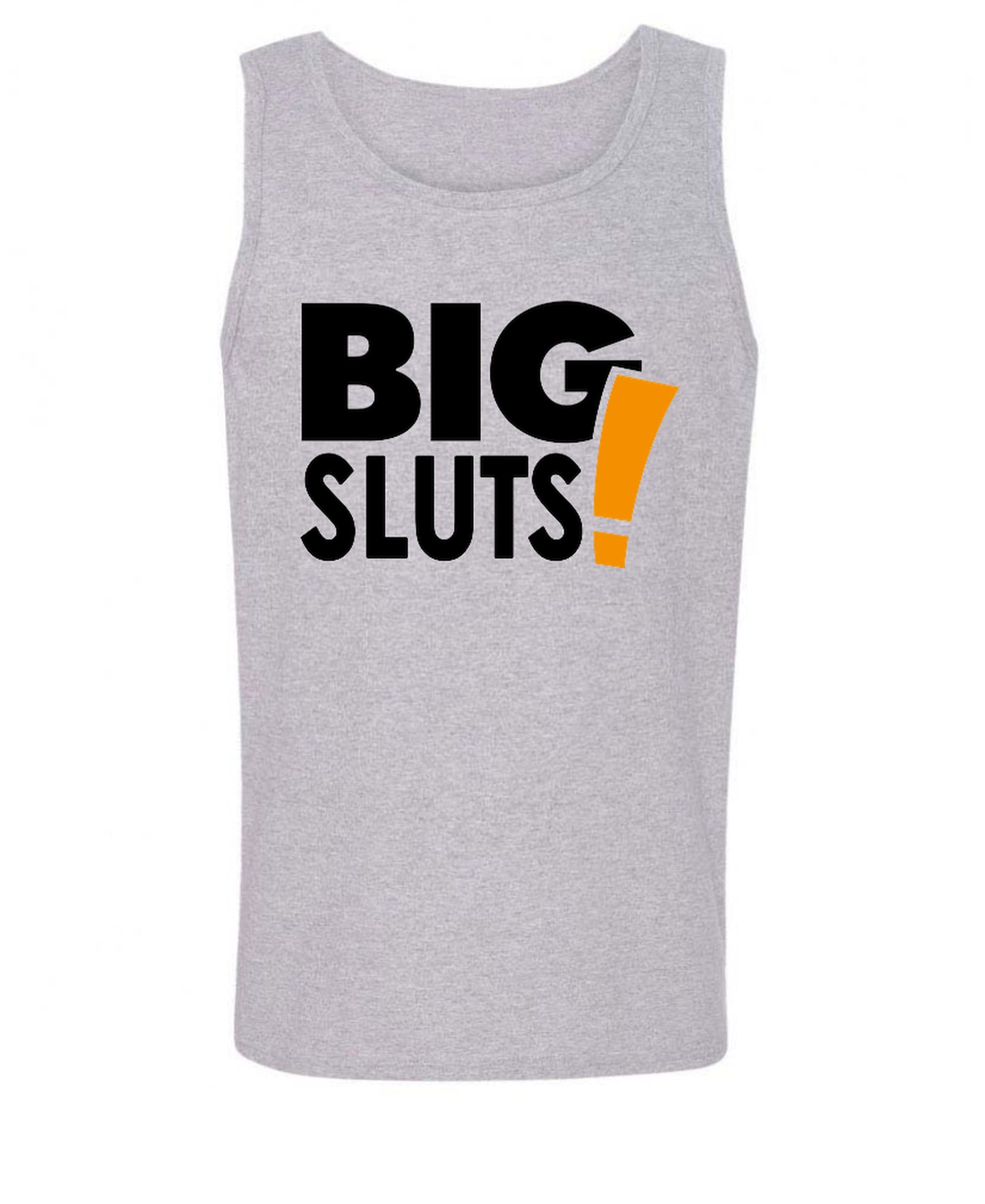 Big Sluts Tee - Tank Top - Sport Grey