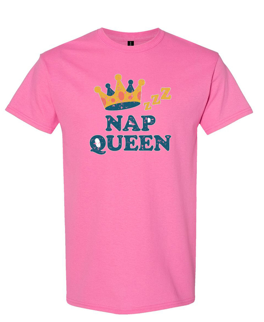 Nap Queen - T-Shirt - Azalea