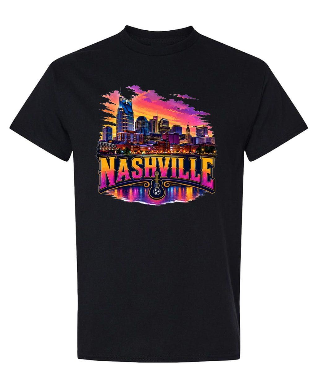 Nashville - T-Shirt - Black