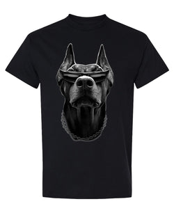 Doberman - T-Shirt - Black