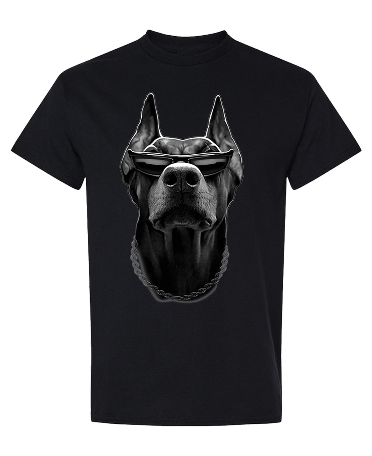 Doberman - T-Shirt - Black