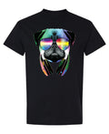 Dj Pug - T-Shirt - Black