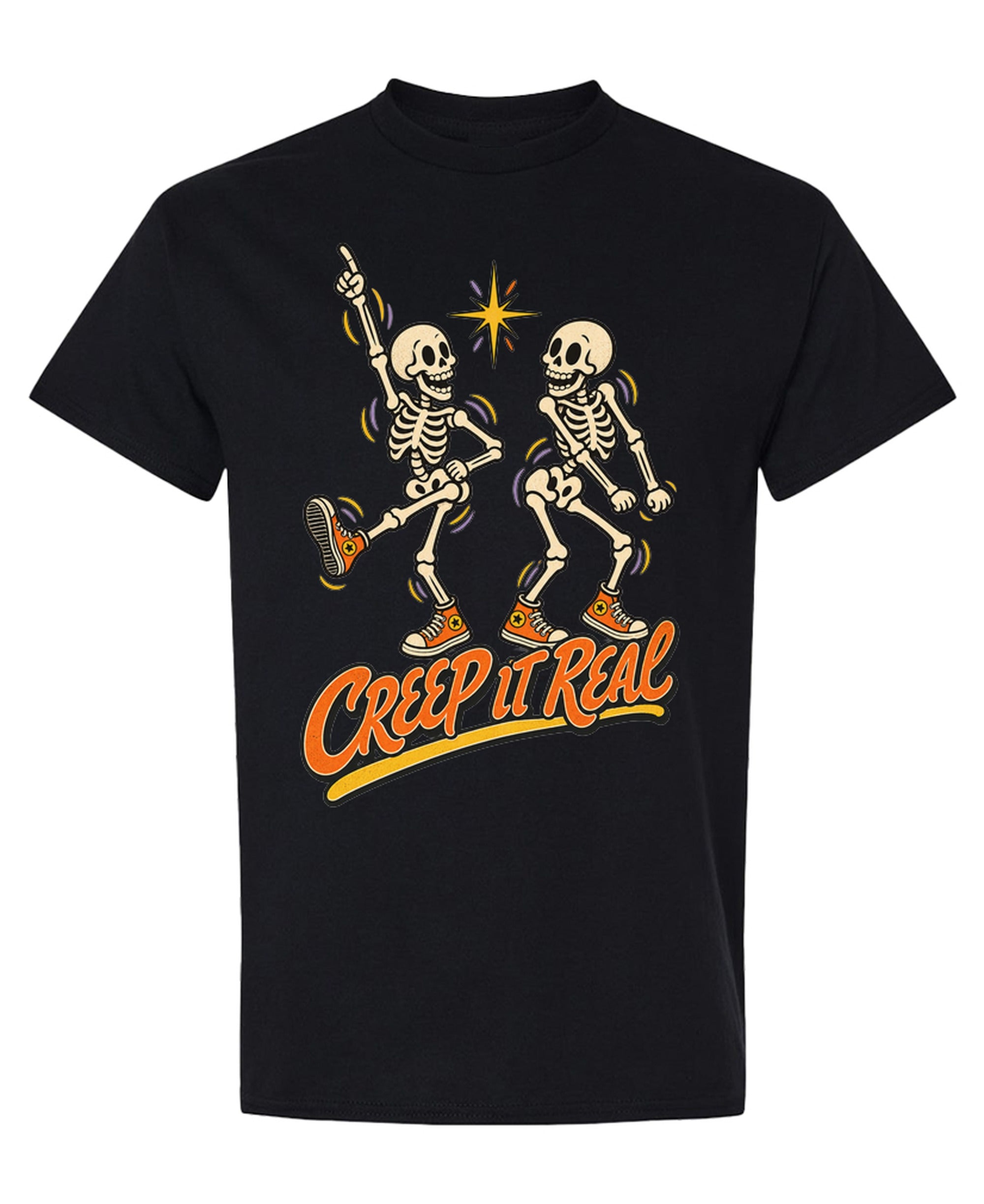 Creep It Real - T-Shirt - Black