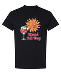 Rosé All Day - T-Shirt - Black