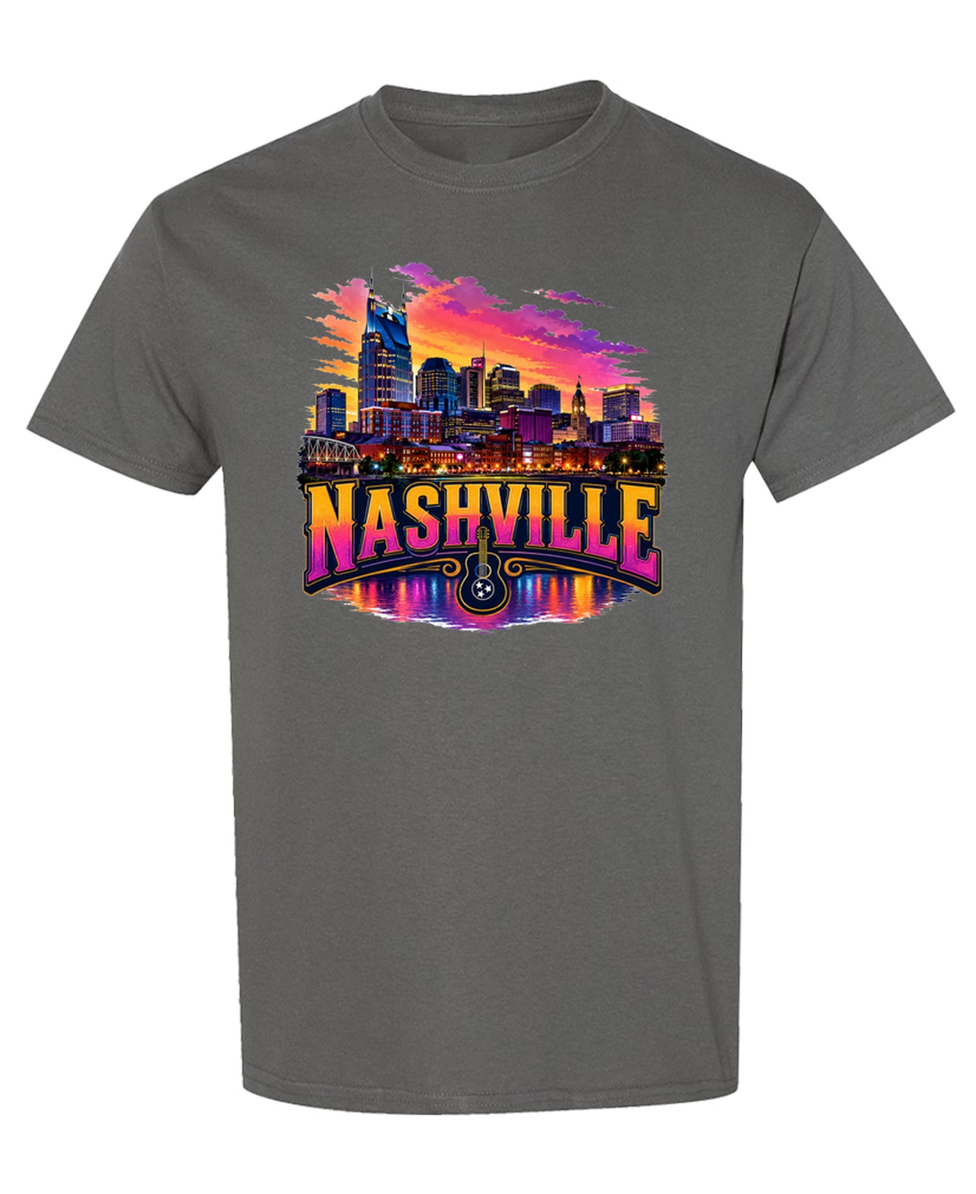 Nashville - T-Shirt - Charcoal