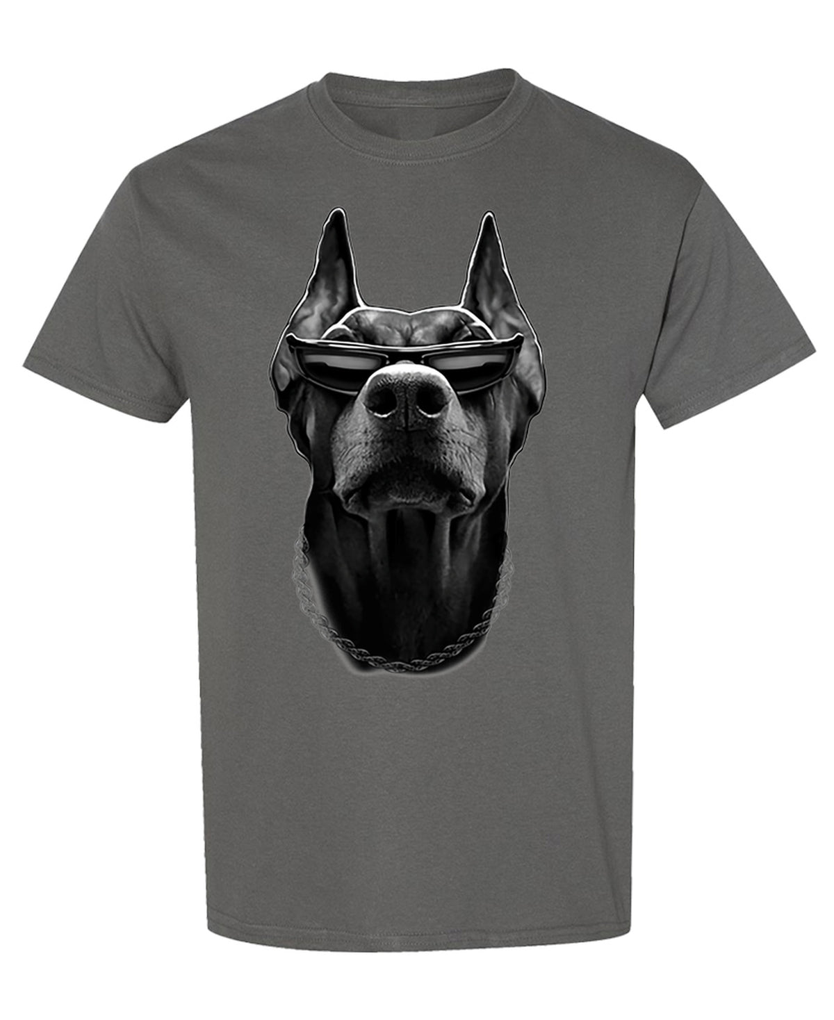 Doberman - T-Shirt - Charcoal