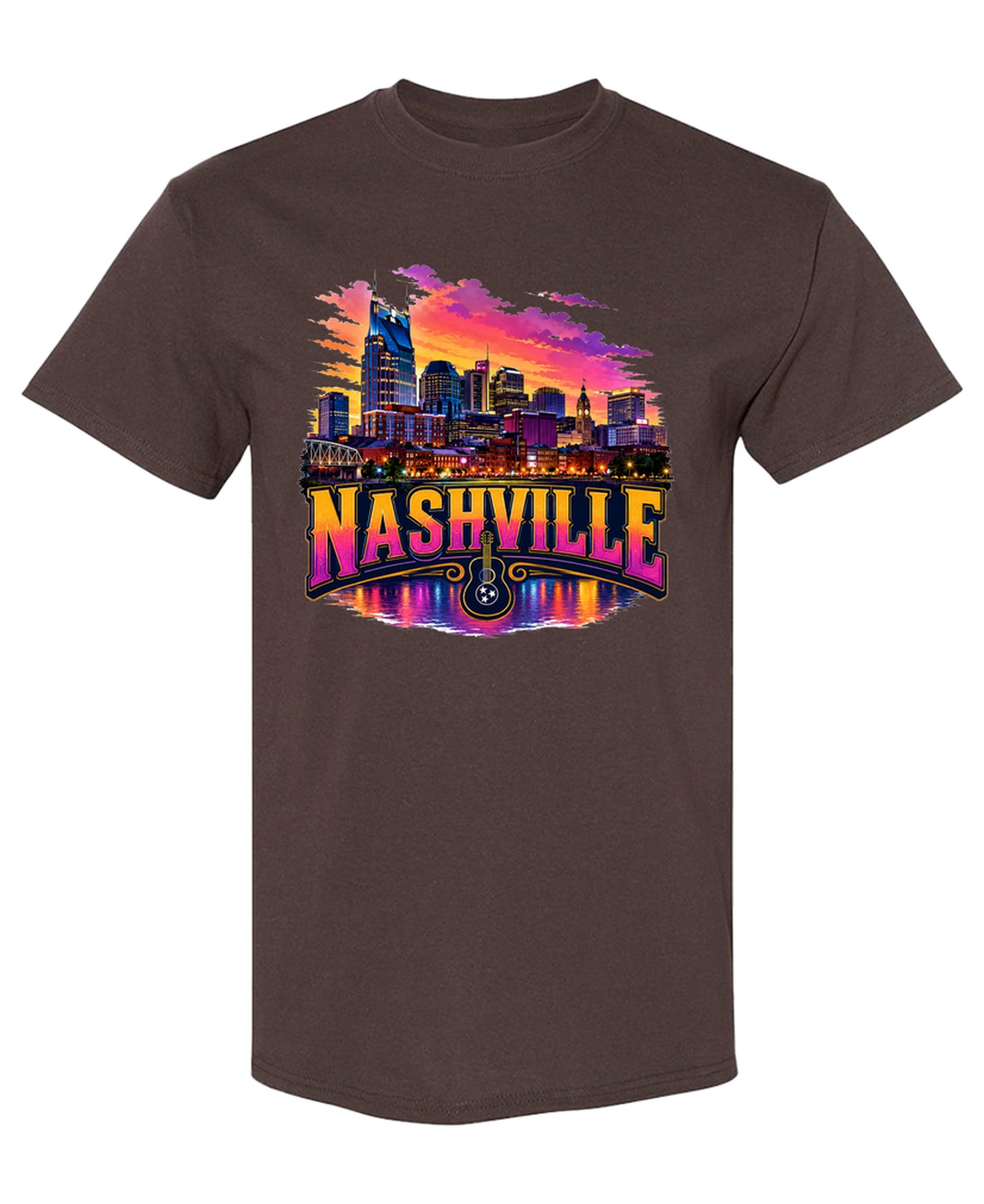 Nashville - T-Shirt - Chocolate