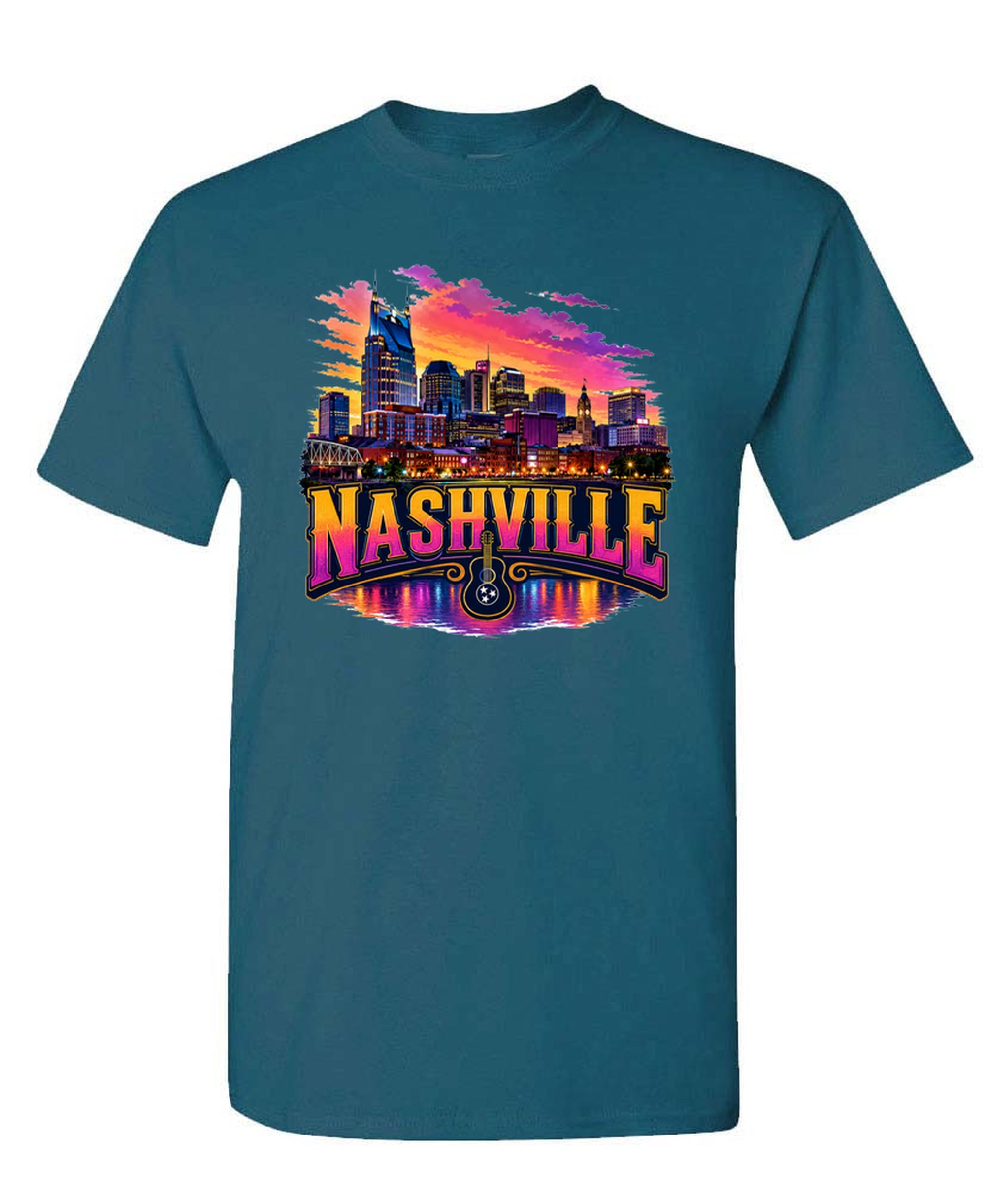Nashville - T-Shirt - Deep Ocean