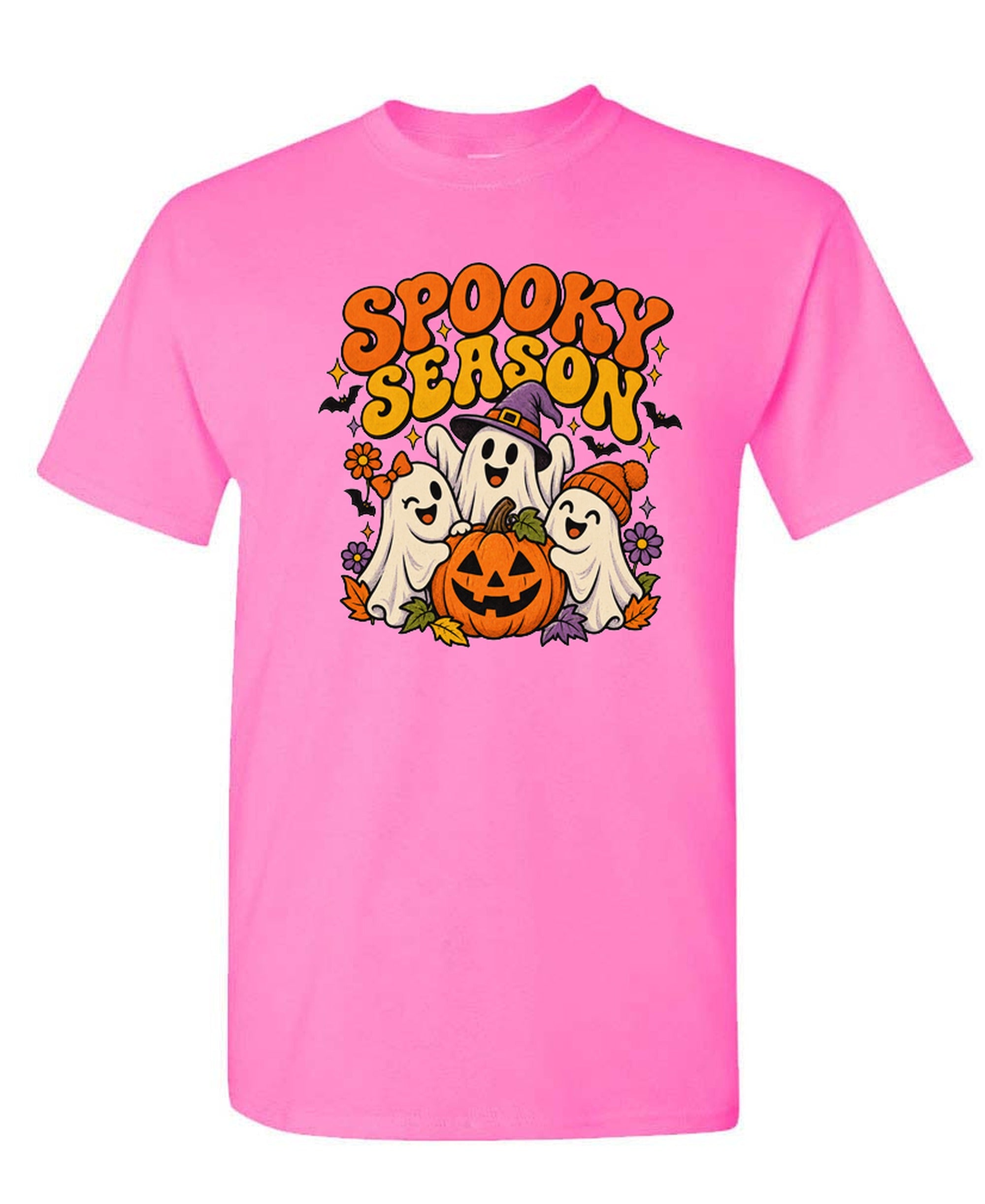 Spooky Season - T-Shirt - Safety Pink