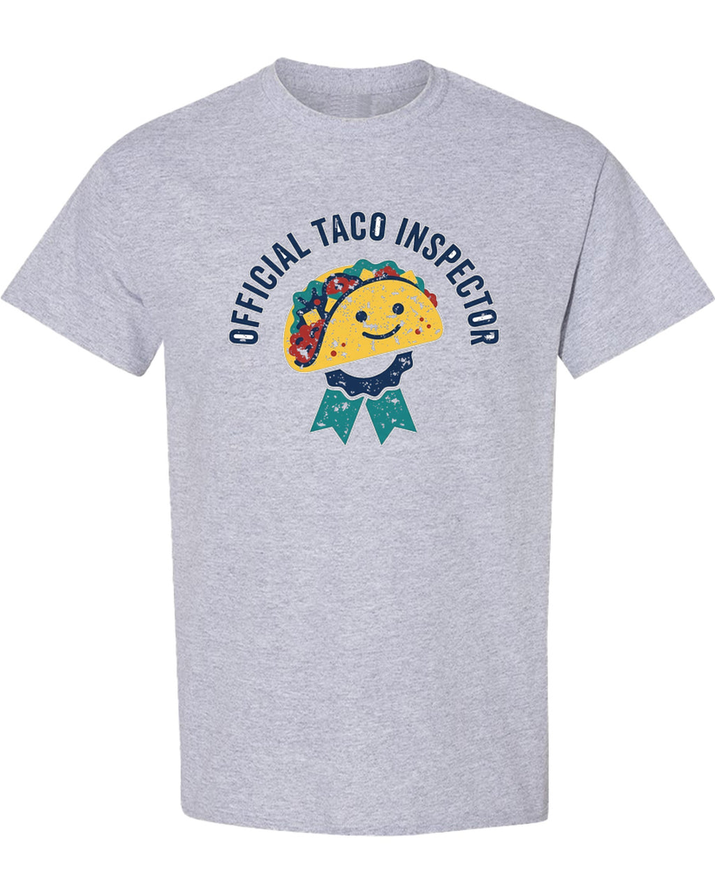Official Taco Inspector - T-Shirt - Sport Grey