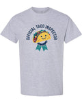Official Taco Inspector - T-Shirt - Sport Grey