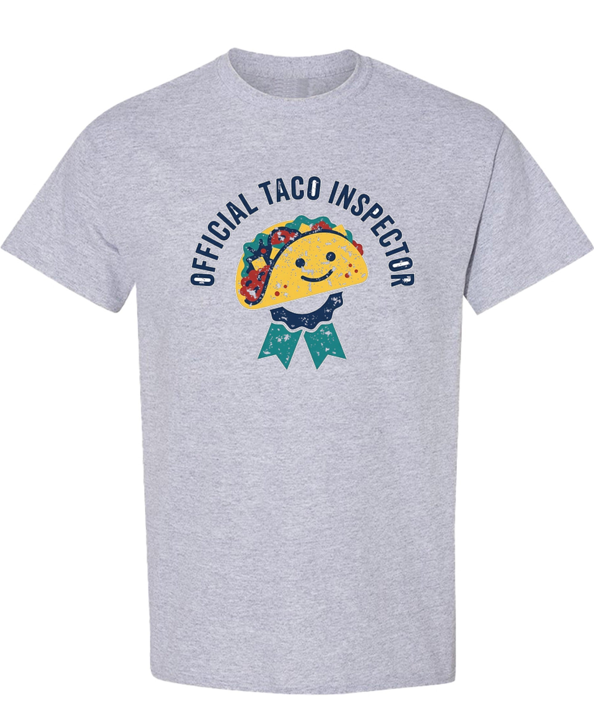 Official Taco Inspector - T-Shirt - Sport Grey