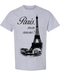 Paris - T-Shirt - Sport Grey