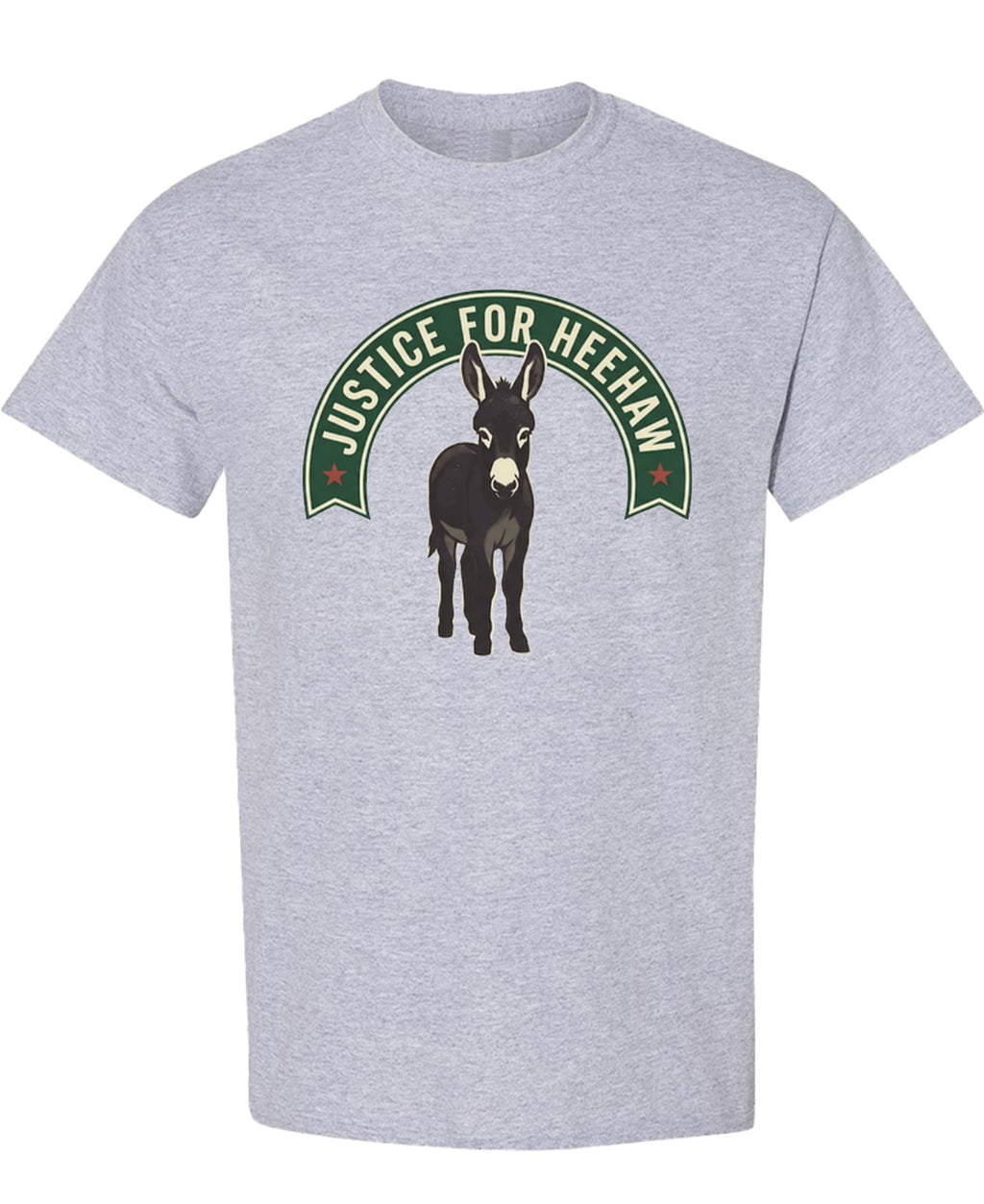 Justice For Heehaw - T-Shirt - Sport Grey