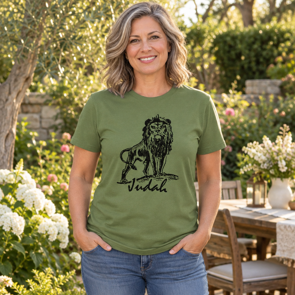Lion of Judah — Army T-Shirt — lifestyle alt