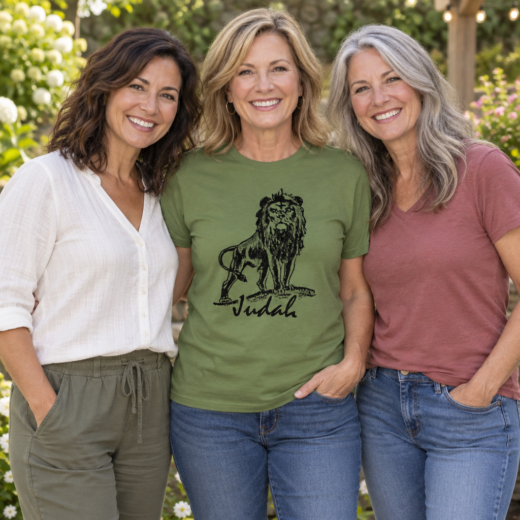 Lion of Judah — Army T-Shirt — lifestyle group