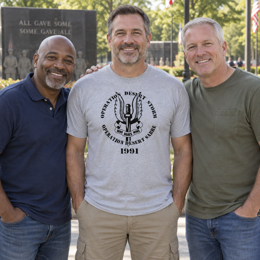 Operation Desert Storm 1991 — Ash T-Shirt — lifestyle group