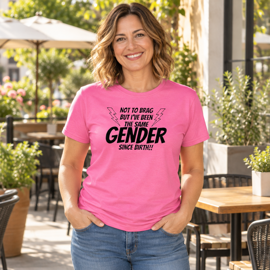 Funny Gender Identity — Azalea T-Shirt — lifestyle alt