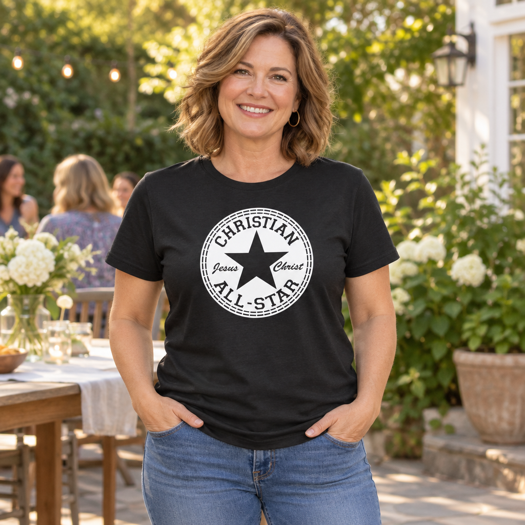 Christian All-Star — Black T-Shirt — lifestyle alt