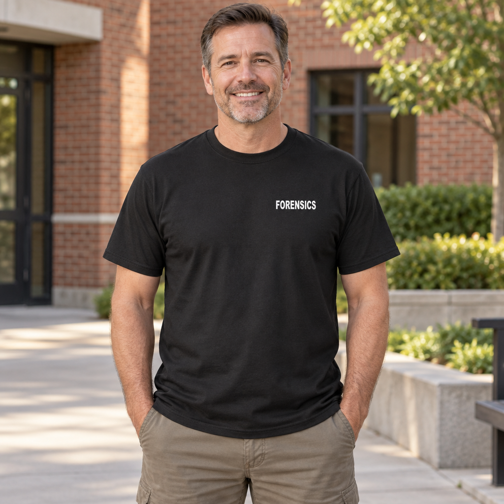 Forensics — Black T-Shirt — lifestyle alt