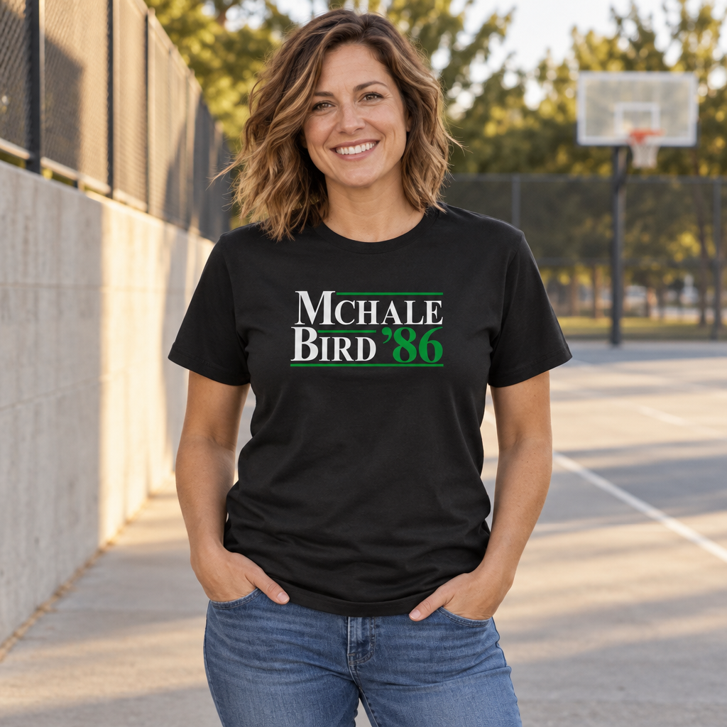 McHale Bird 86 — Black T-Shirt — lifestyle alt