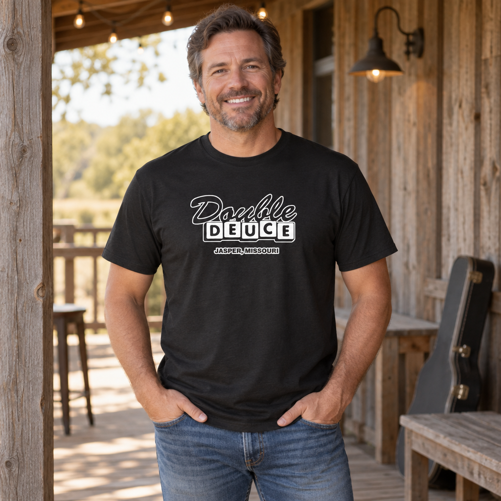 Double Deuce — Black T-Shirt — lifestyle alt