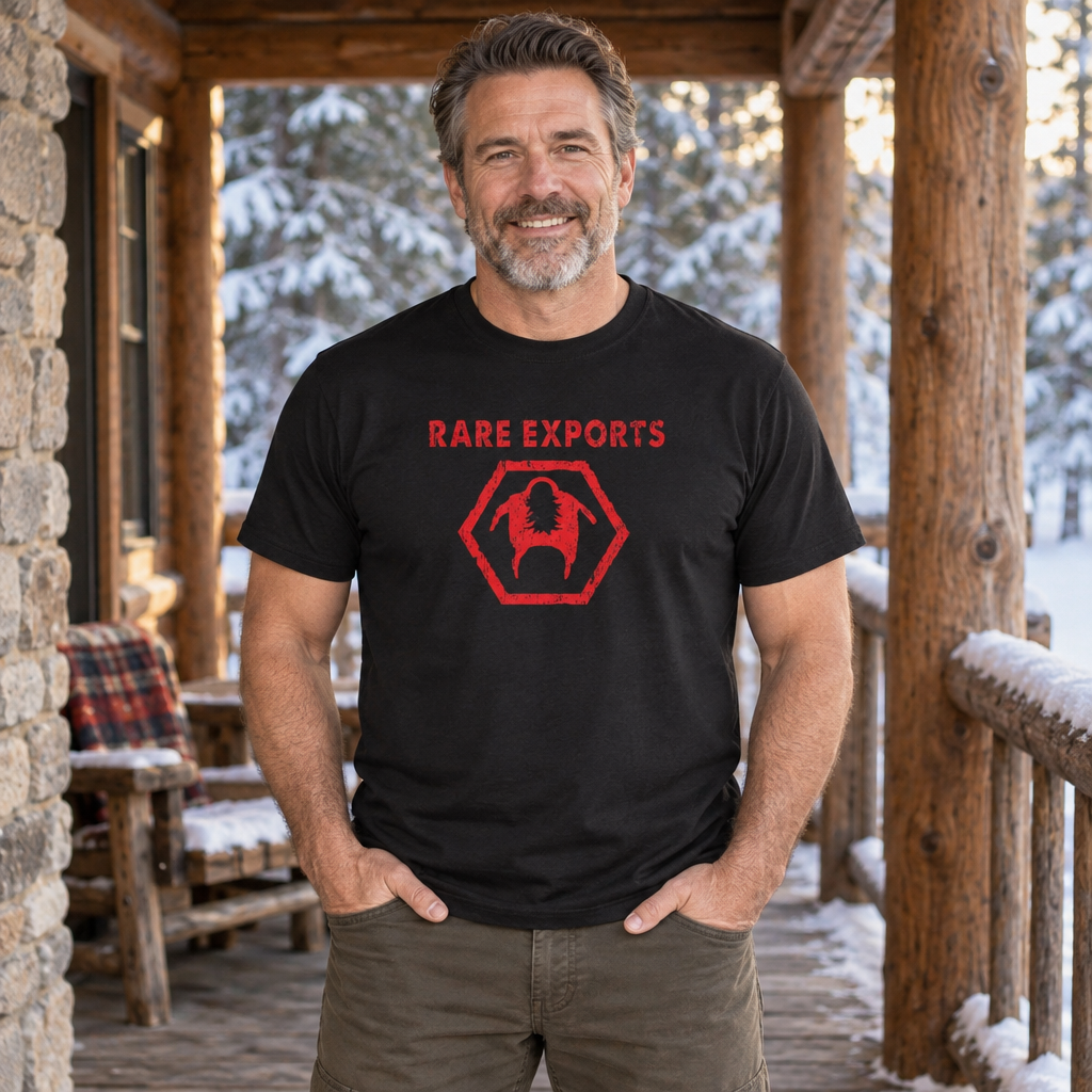 Rare Exports — Black T-Shirt — lifestyle alt