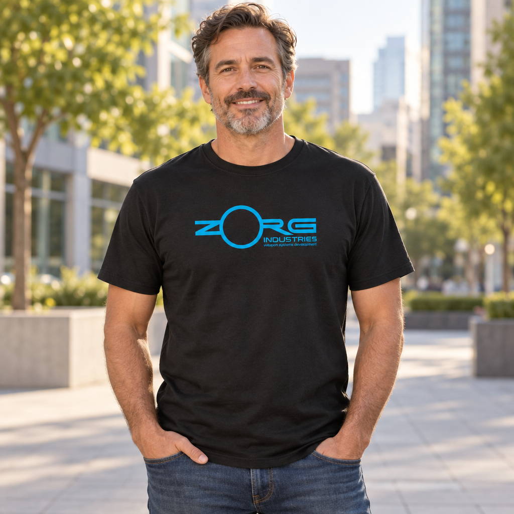 Zorg Industries — Black T-Shirt — lifestyle alt