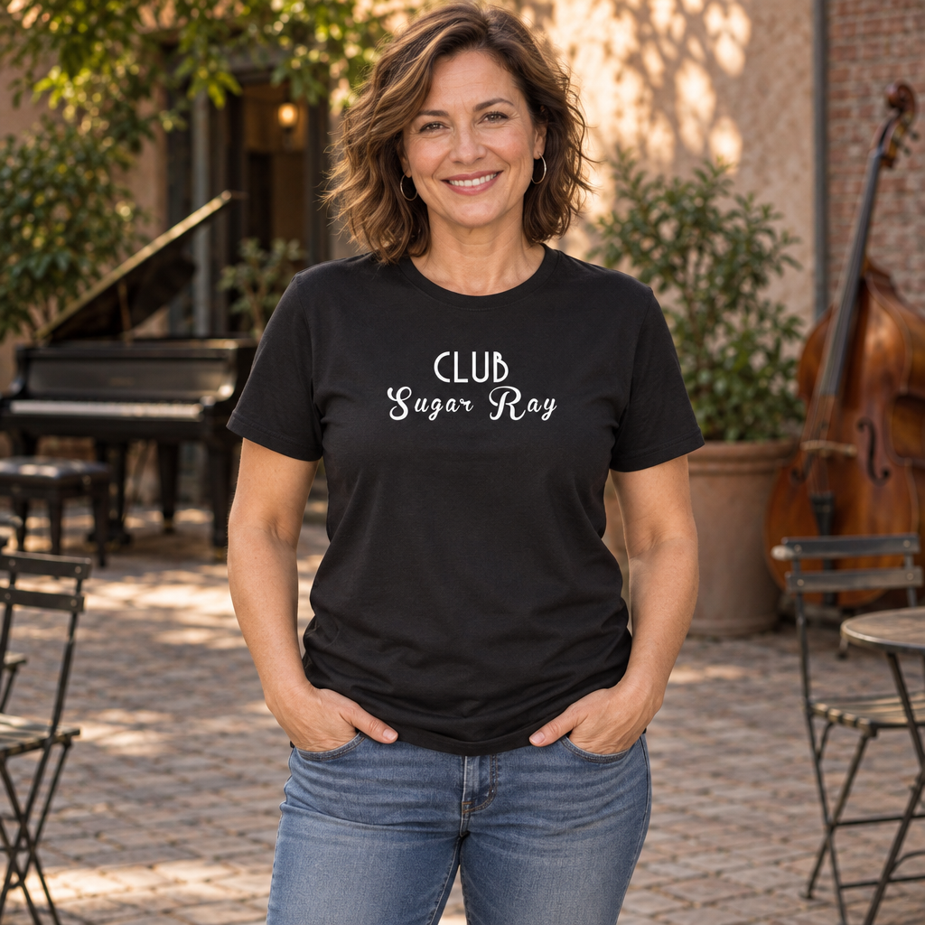 Club Sugar Ray — Black T-Shirt — lifestyle alt