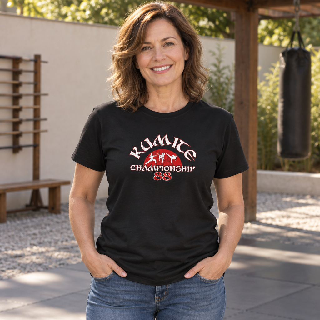 Kumite Championship 88 — Black T-Shirt — lifestyle alt