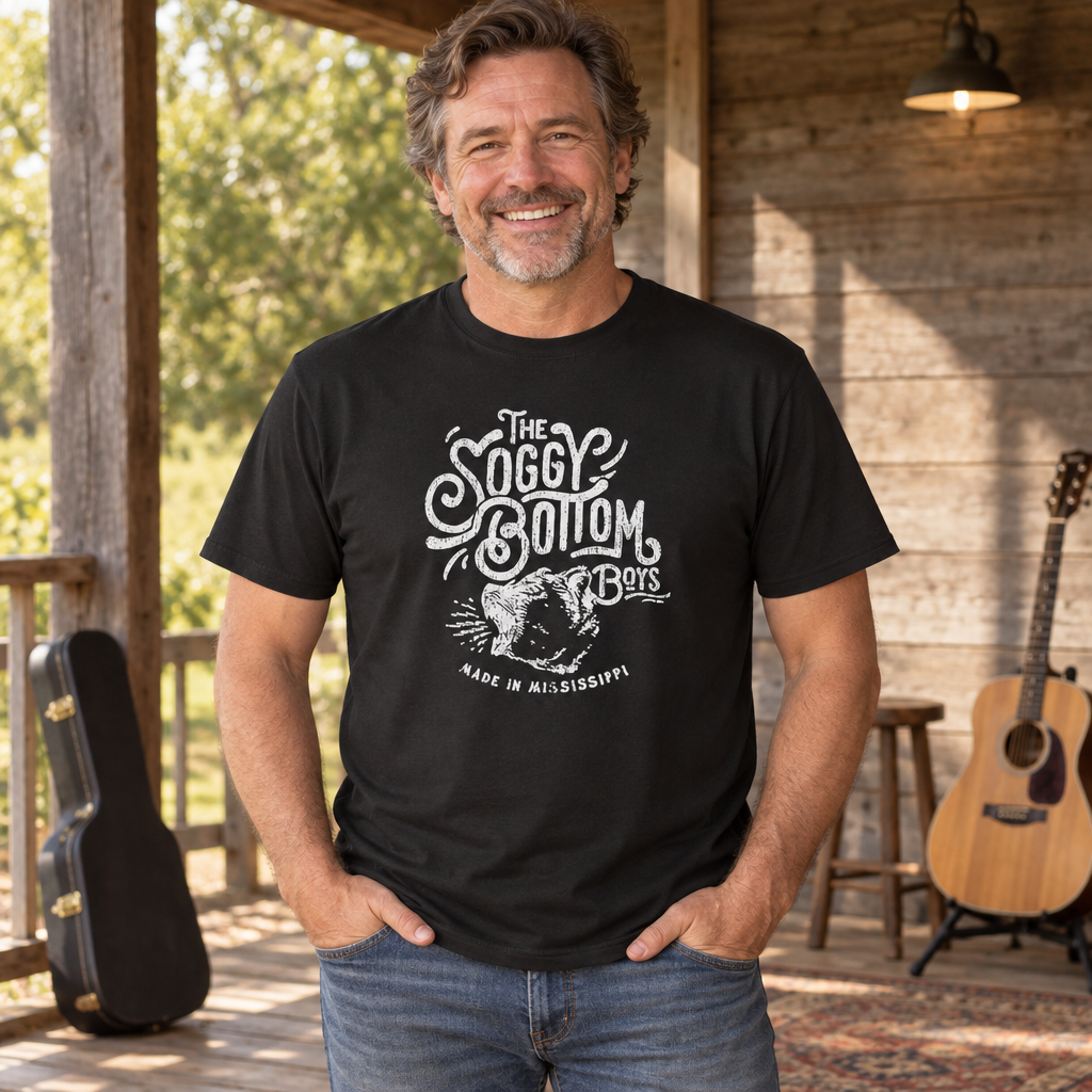 The Soggy Bottom Boys — Black T-Shirt — lifestyle alt