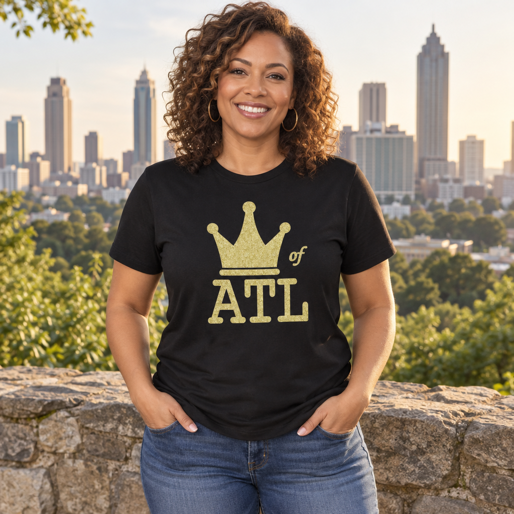 King of ATL — Black T-Shirt — lifestyle alt