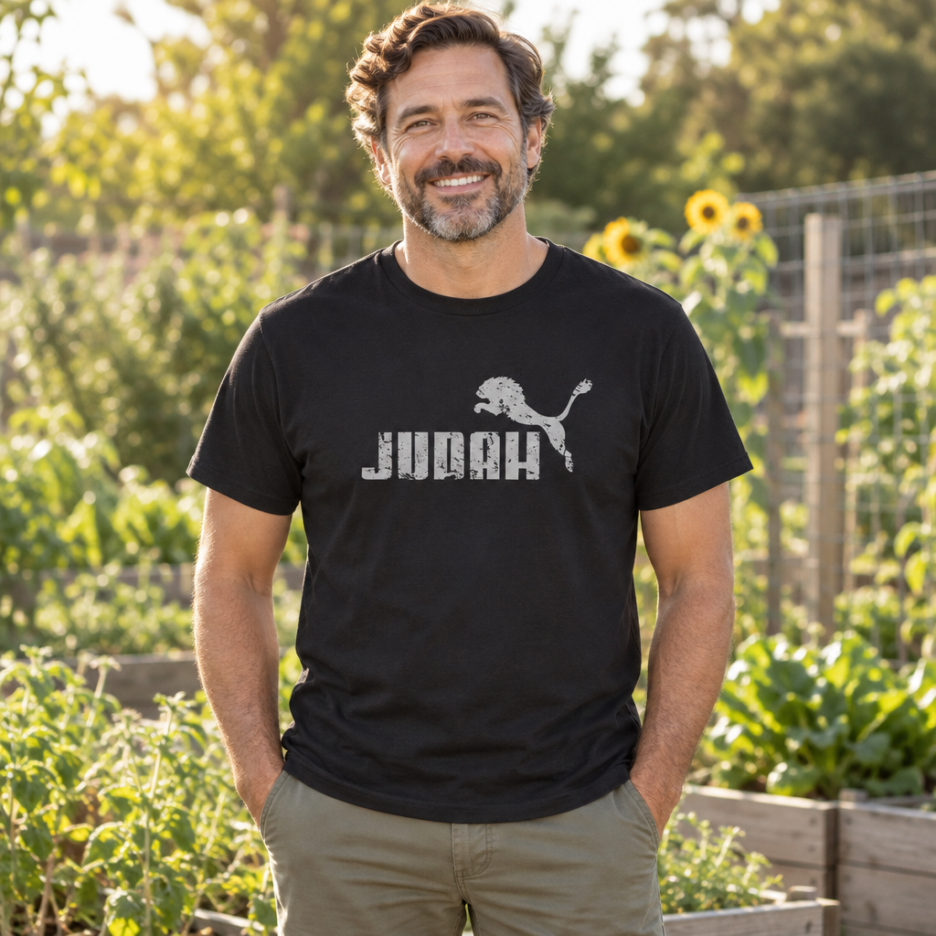 Judah Lion — Black T-Shirt — lifestyle alt