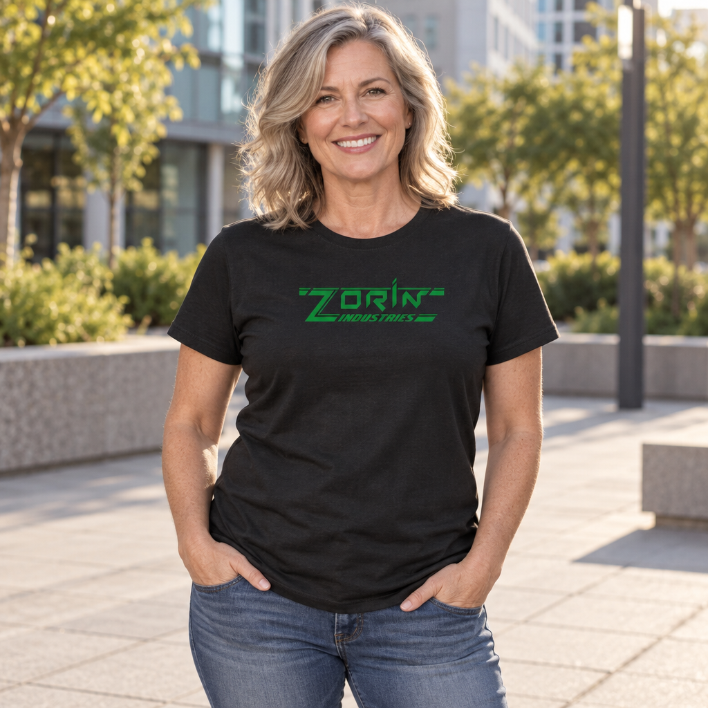 Zorin Industries — Black T-Shirt — lifestyle alt