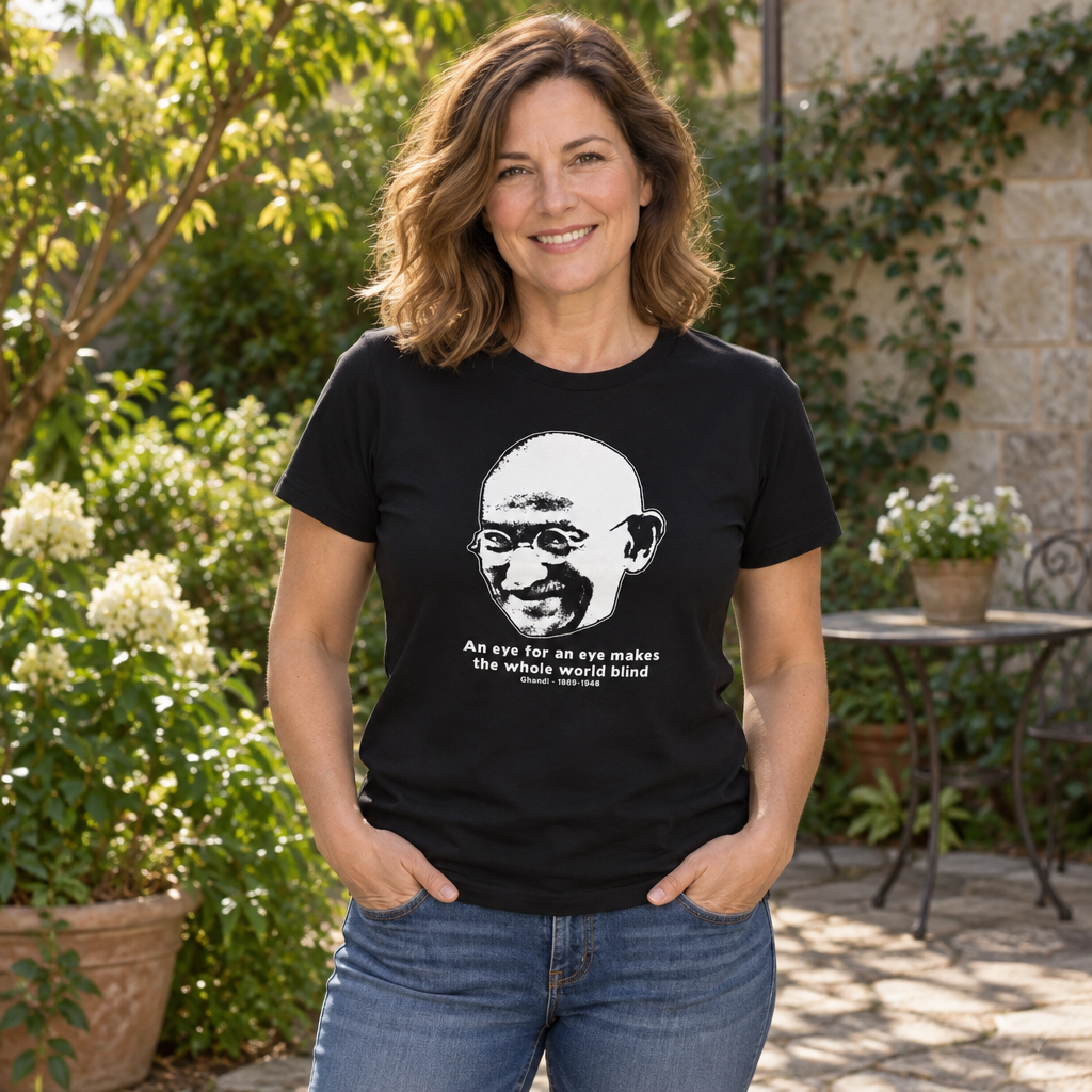 An Eye for an Eye — Black T-Shirt — lifestyle alt