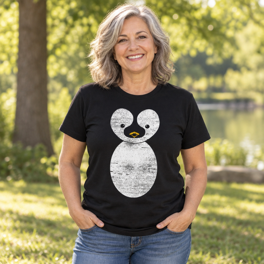 Penguin Costume — Black T-Shirt — lifestyle alt