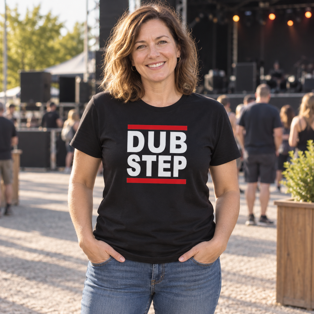 Dubstep — Black T-Shirt — lifestyle alt