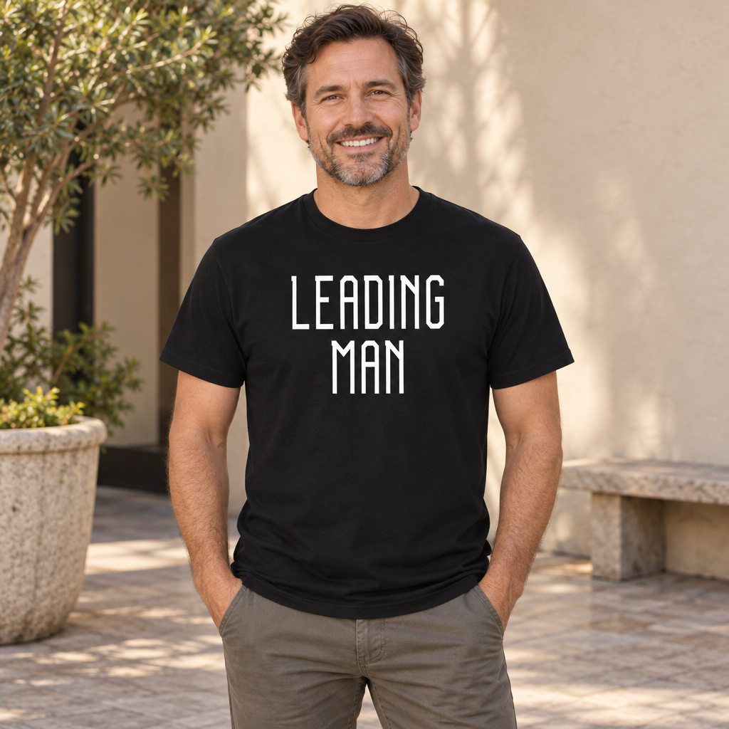 Leading Man — Black T-Shirt — lifestyle alt