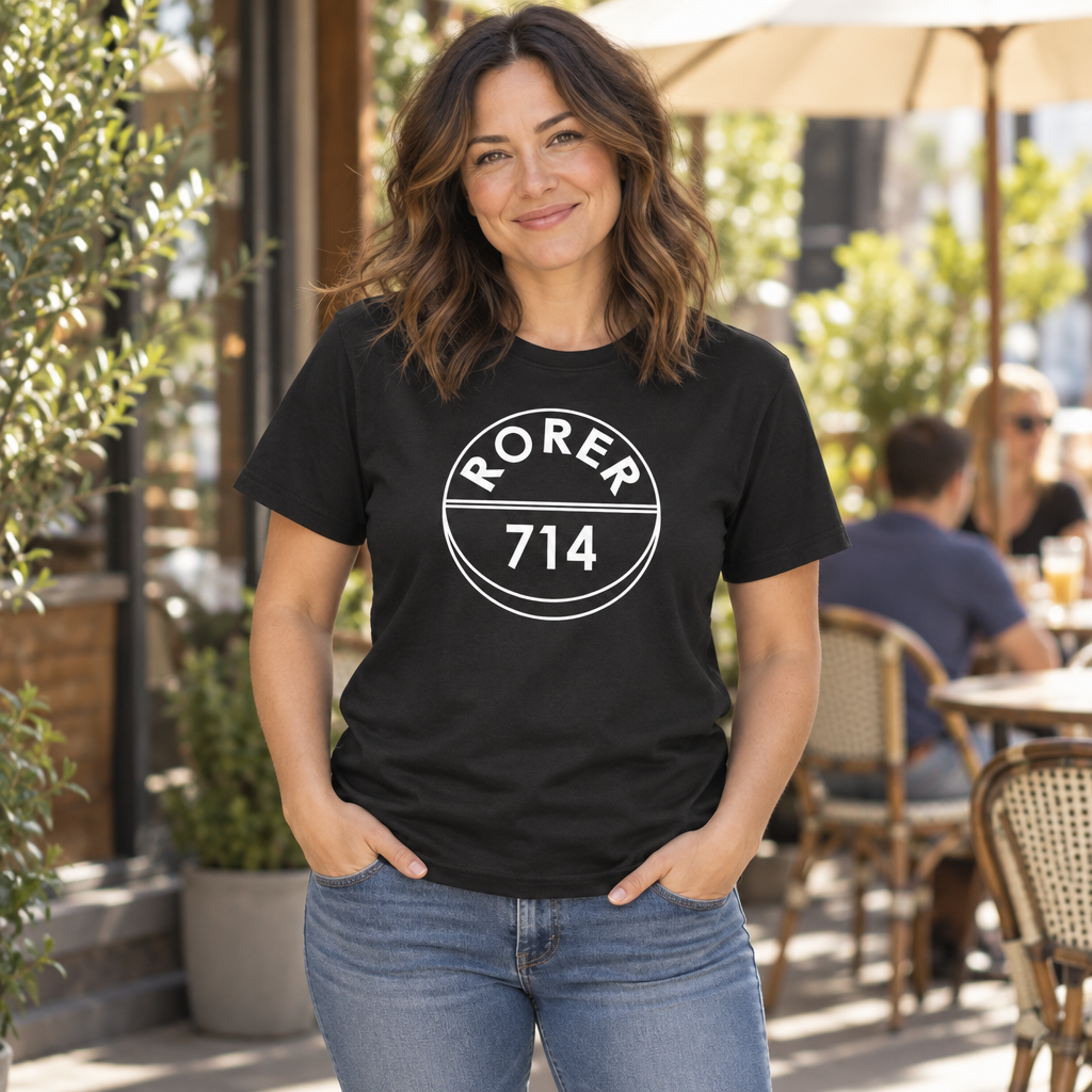 Rorer 714 — Black T-Shirt — lifestyle alt